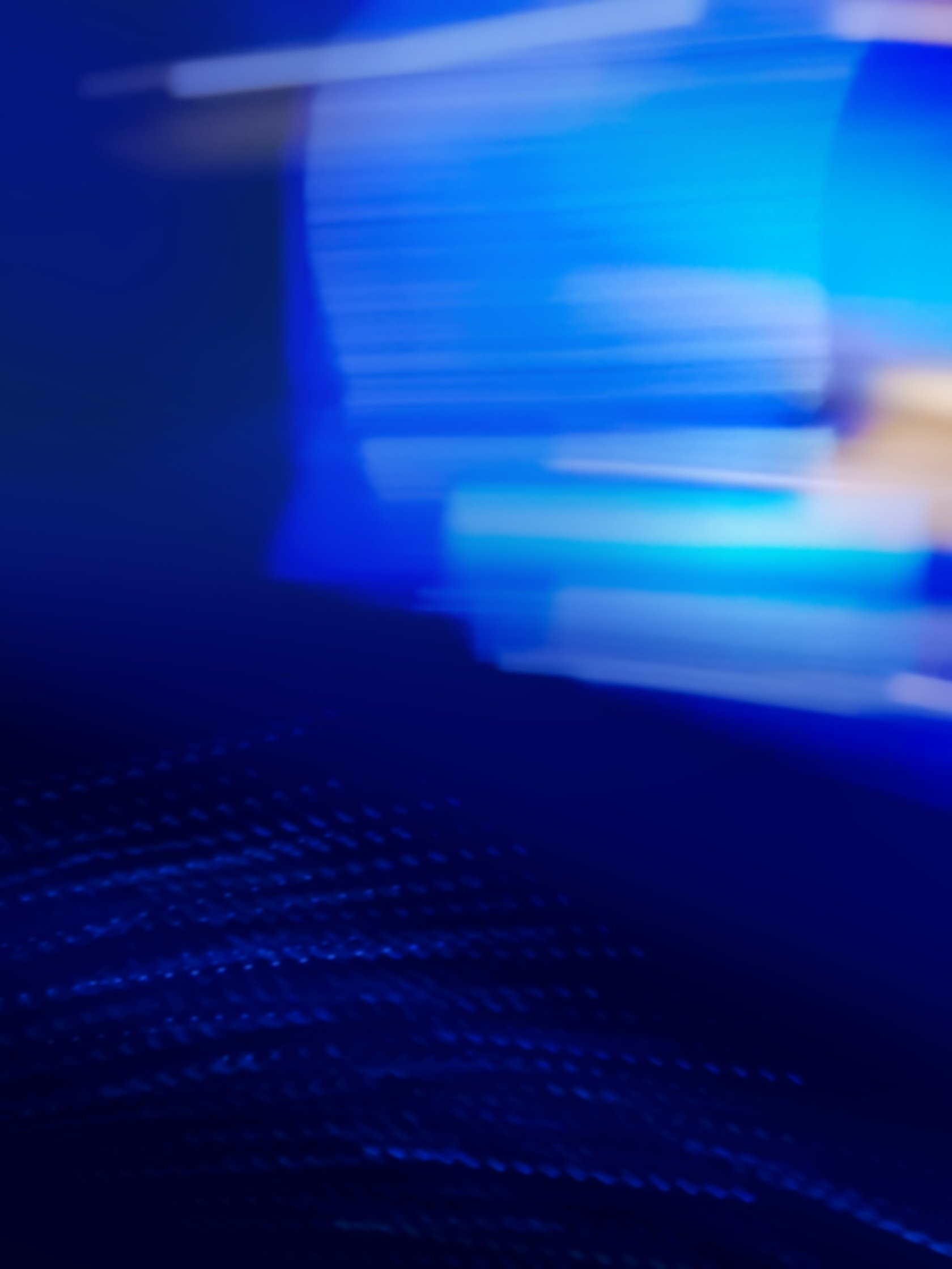 Digital Technology Movement of Luminous Particles Blurred Motion Background
